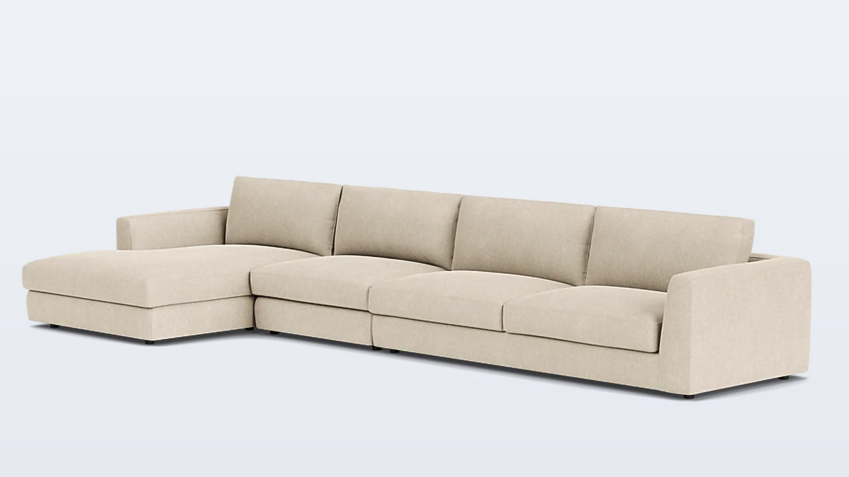 cello 3-piece sectional - fabric