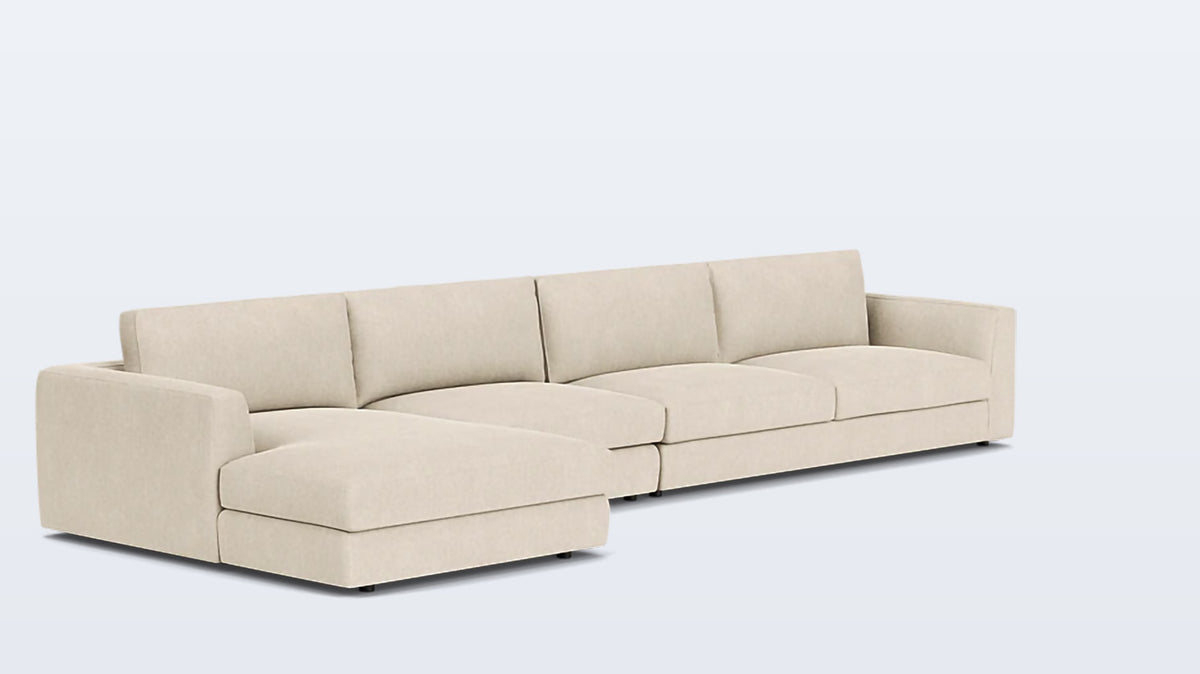 cello 3-piece sectional - fabric