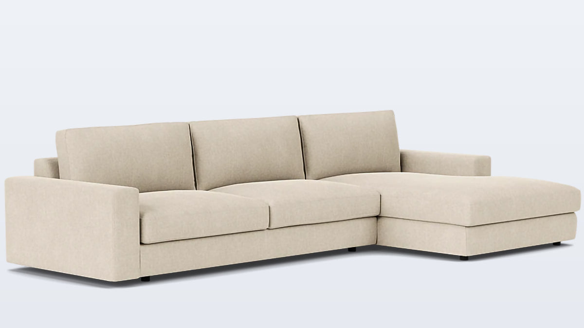 cello 2-piece sectional - fabric