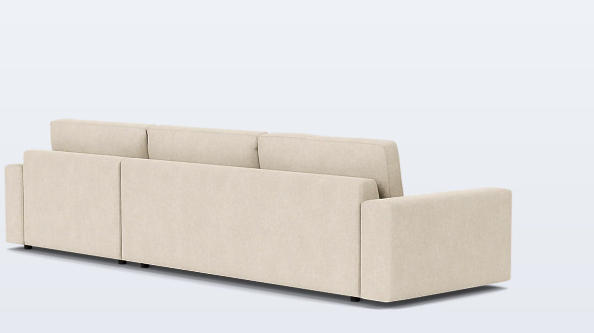 cello 2-piece sectional - fabric