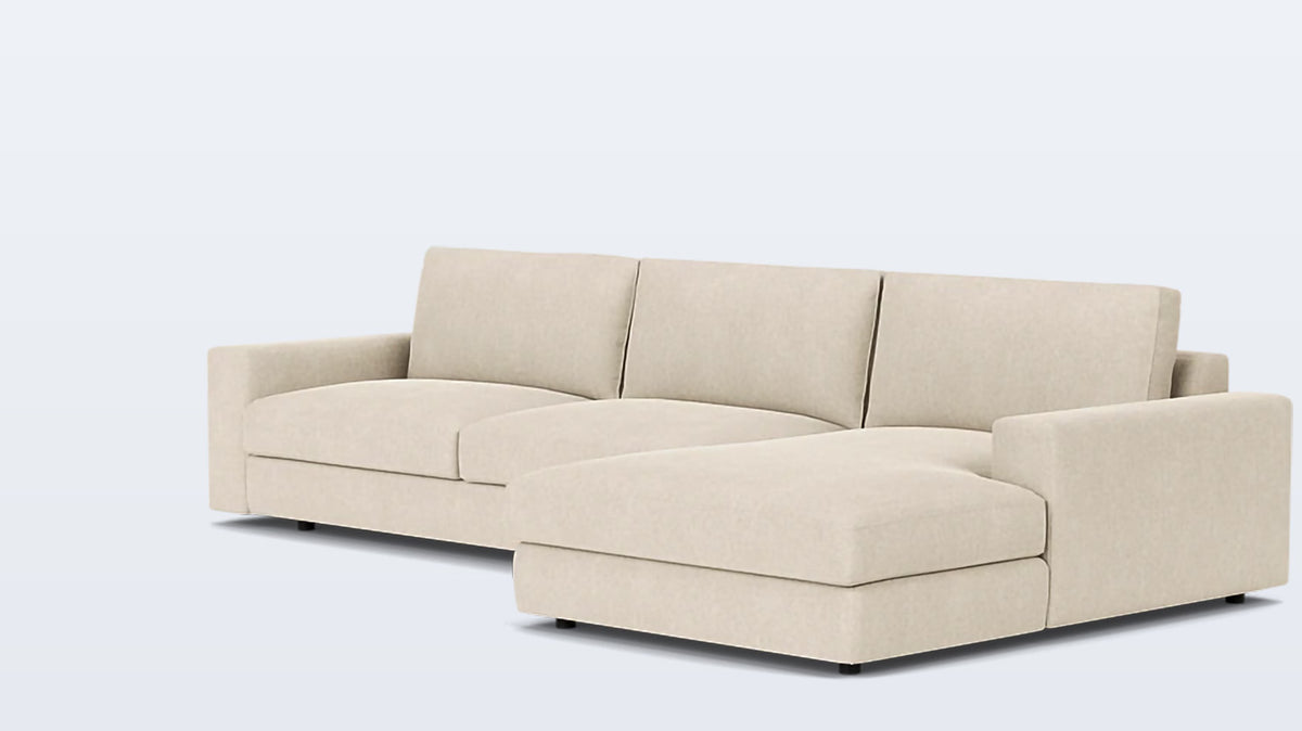 cello 2-piece sectional - fabric