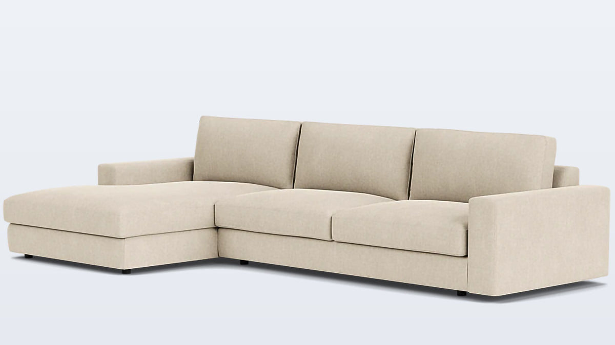 cello 2-piece sectional - fabric