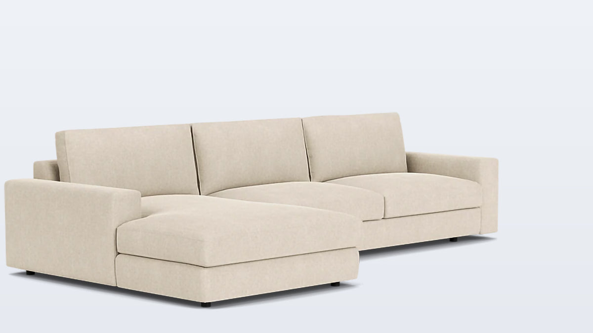 cello 2-piece sectional - fabric