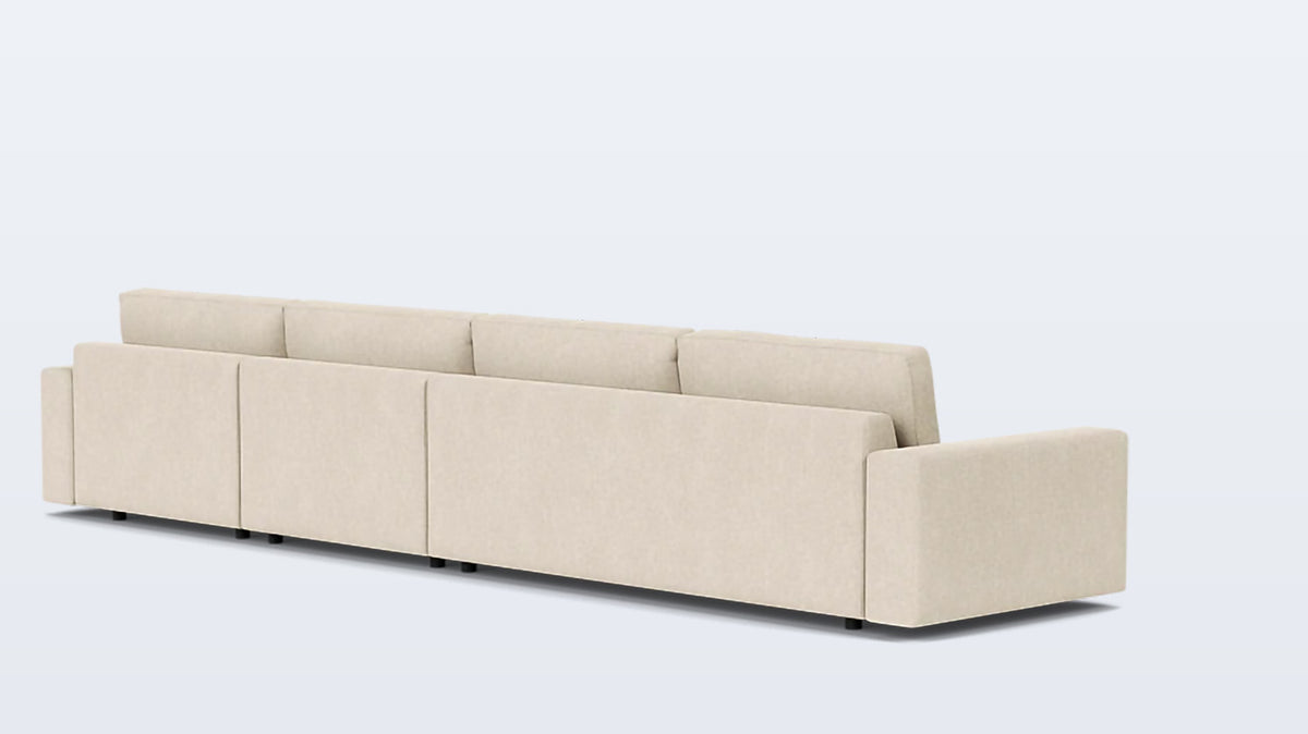 cello 3-piece sectional - fabric