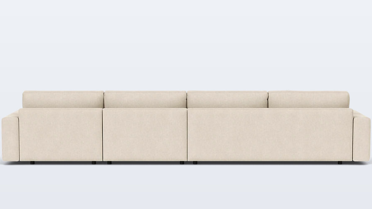 cello 3-piece sectional - fabric