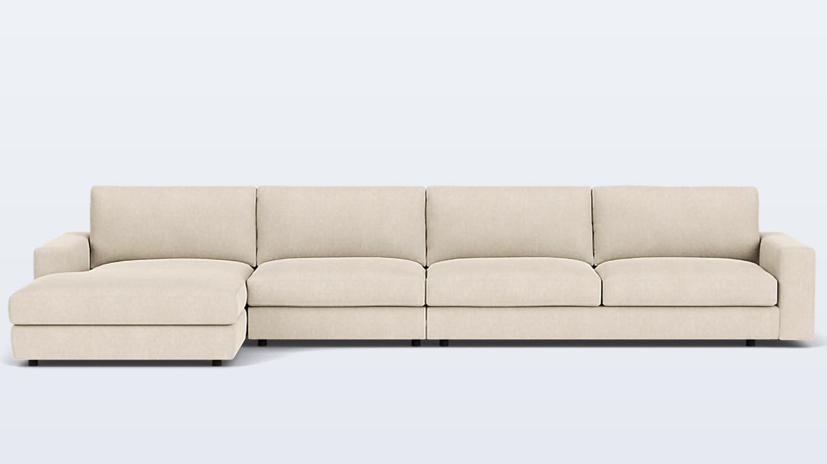 cello 3-piece sectional - fabric