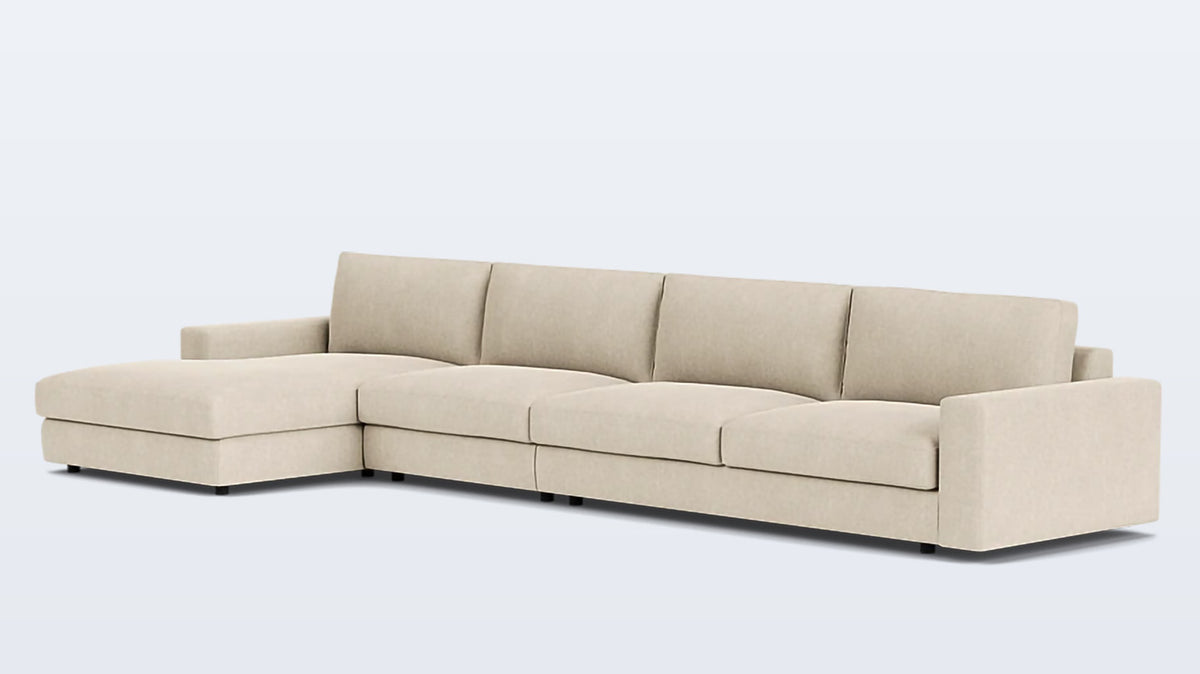 cello 3-piece sectional - fabric