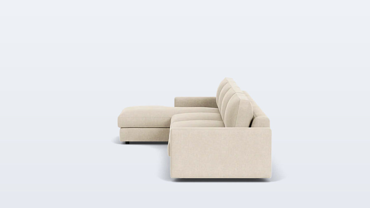 cello 3-piece sectional - fabric