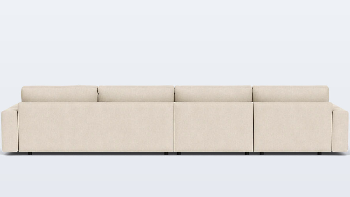 cello 3-piece sectional - fabric