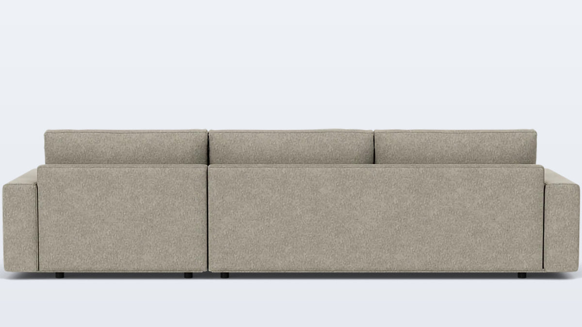 cello plush 2-piece sectional - fabric