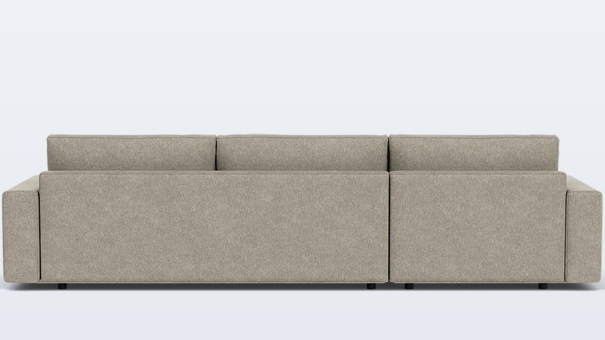 cello plush 2-piece sectional - fabric