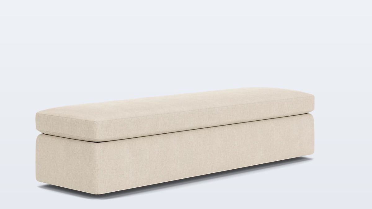 cello large storage bench - fabric