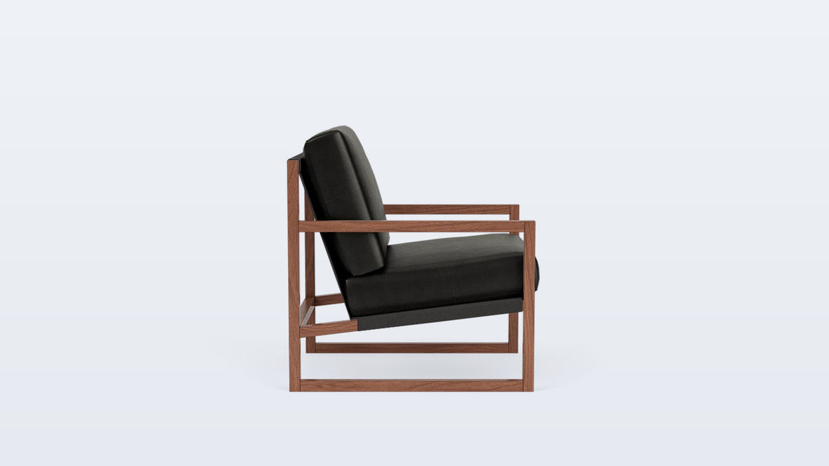 chiara lounge chair - leather