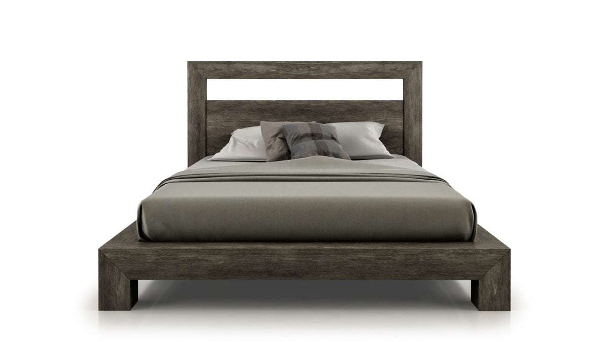 cloé bed (wood headboard)