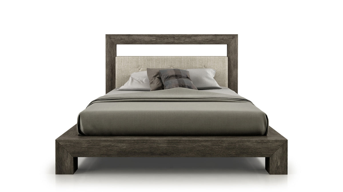 cloé bed (upholstered headboard)