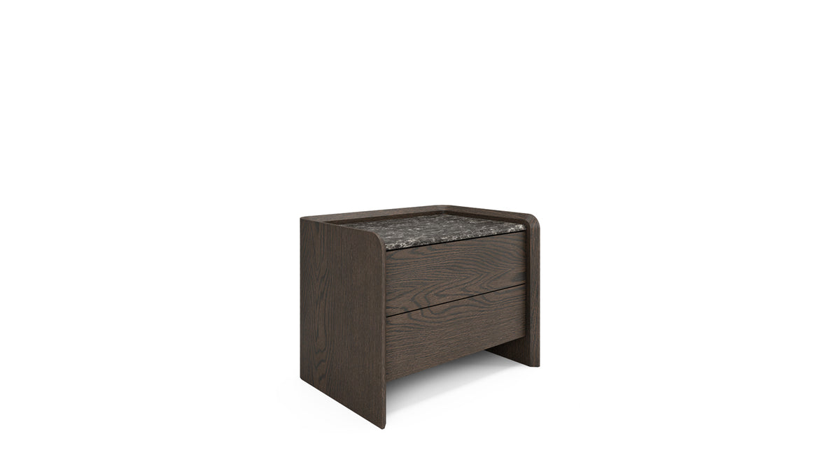 colette 2 drawer nightstand