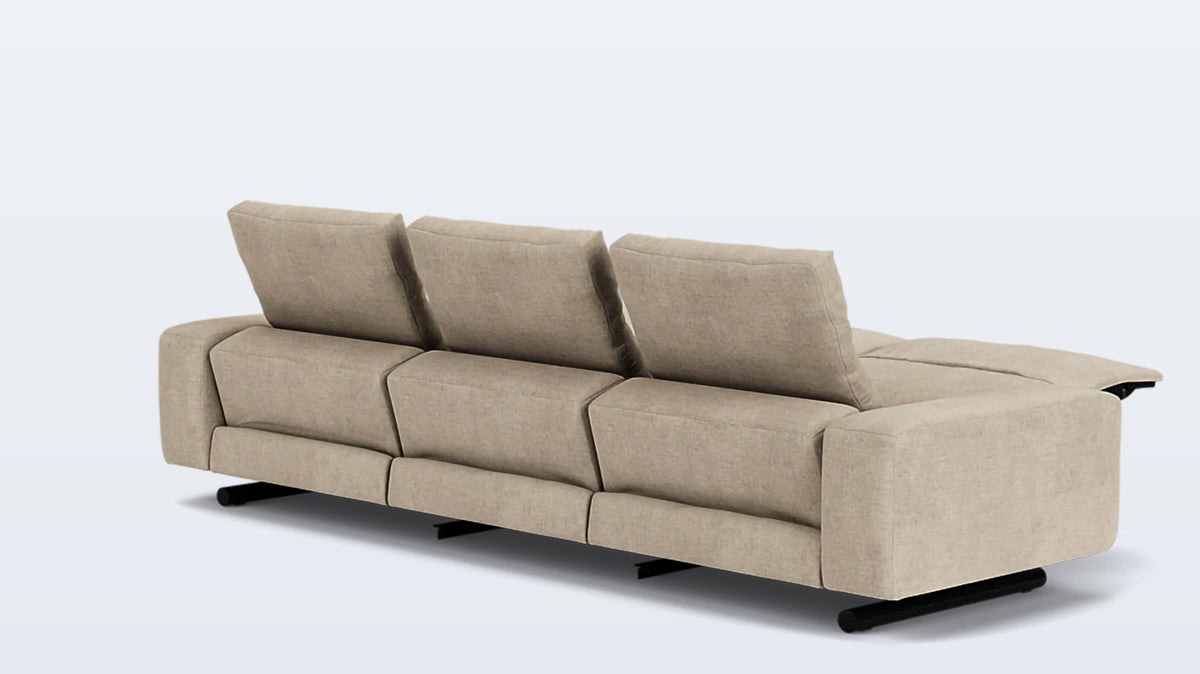 era 117&quot; reclining sofa - fabric