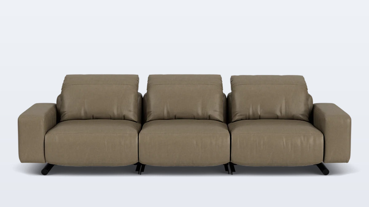 era 117&quot; reclining sofa - leather