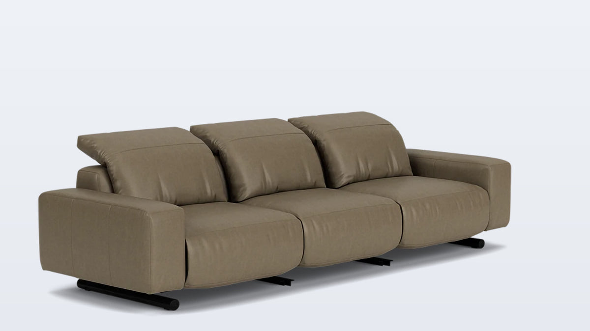 era 117&quot; reclining sofa - leather