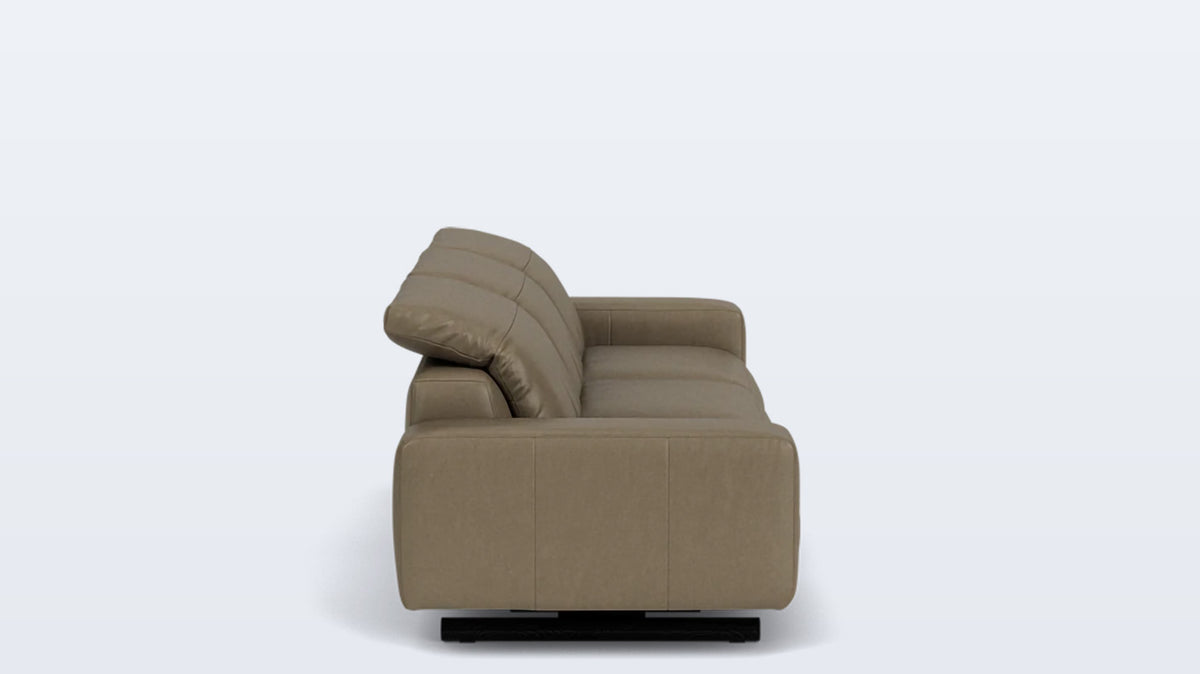 era 117&quot; reclining sofa - leather