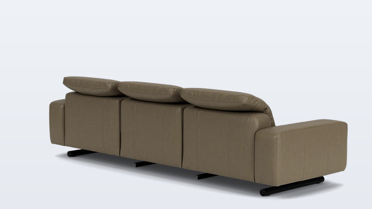 era 117&quot; reclining sofa - leather