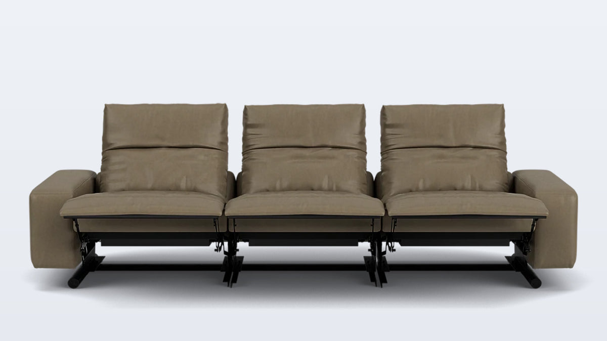 era 117&quot; reclining sofa - leather