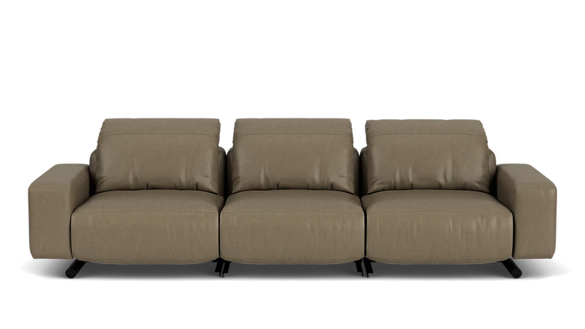 era 117&quot; reclining sofa - leather