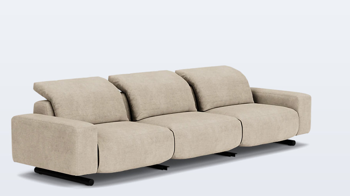 era 129&quot; reclining sofa - fabric