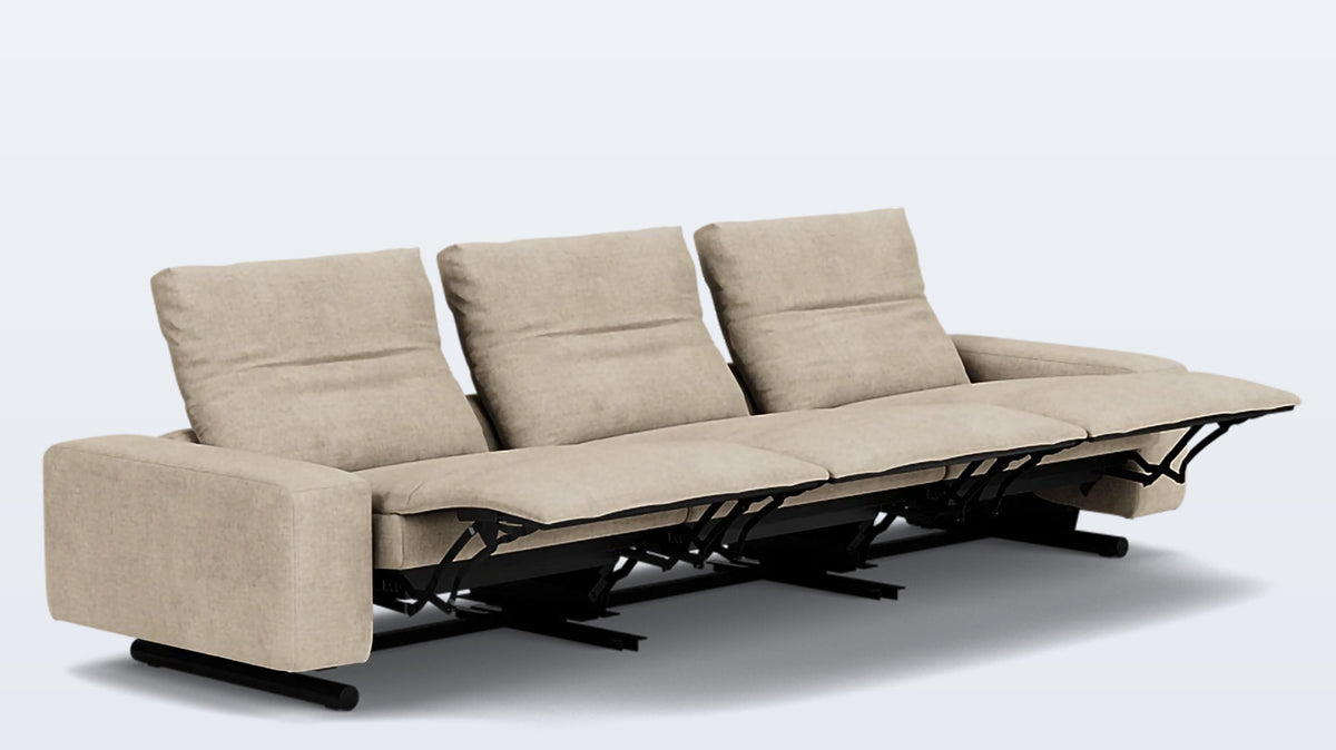 era 129&quot; reclining sofa - fabric