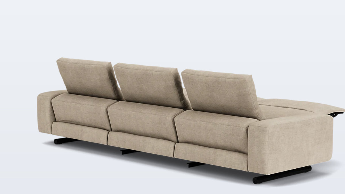 era 129&quot; reclining sofa - fabric