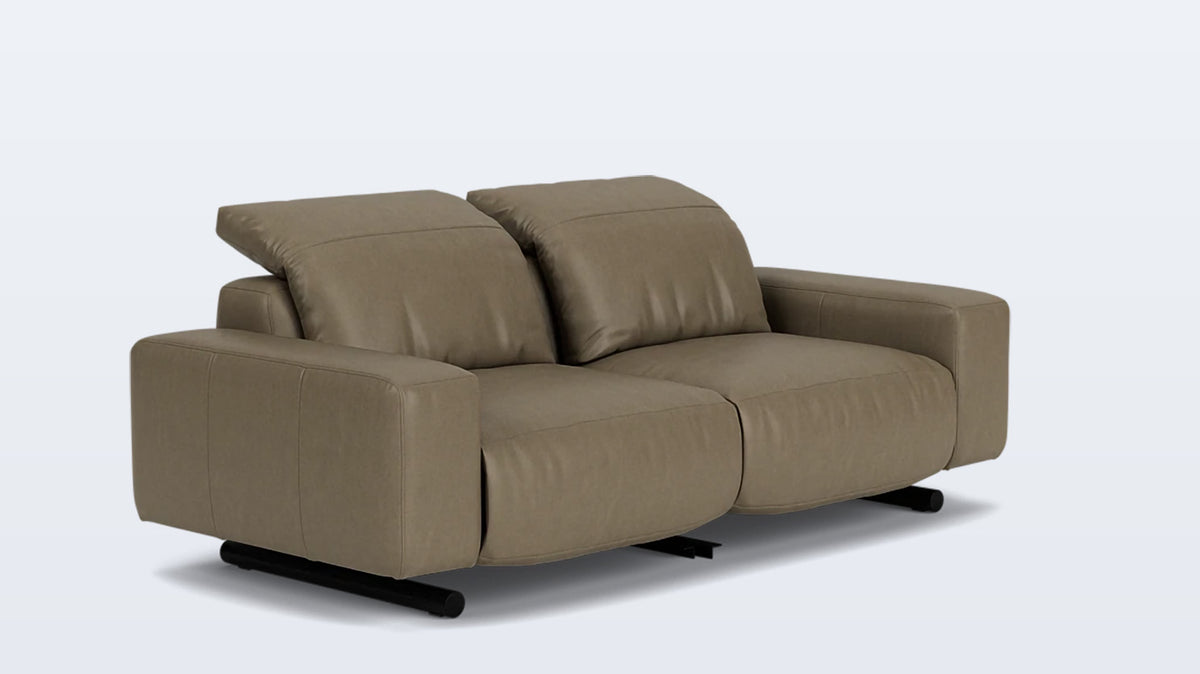 era 84&quot; reclining sofa - leather