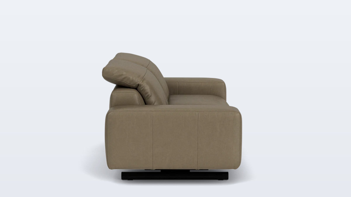 era 84&quot; reclining sofa - leather