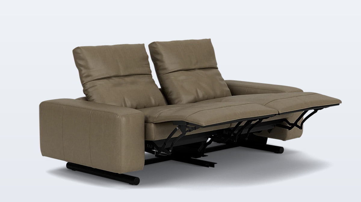 era 84&quot; reclining sofa - leather