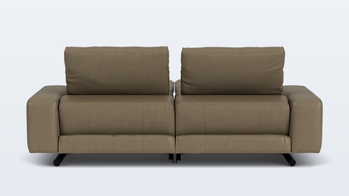 era 92&quot; reclining sofa - leather