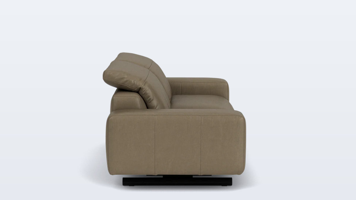 era 92&quot; reclining sofa - leather