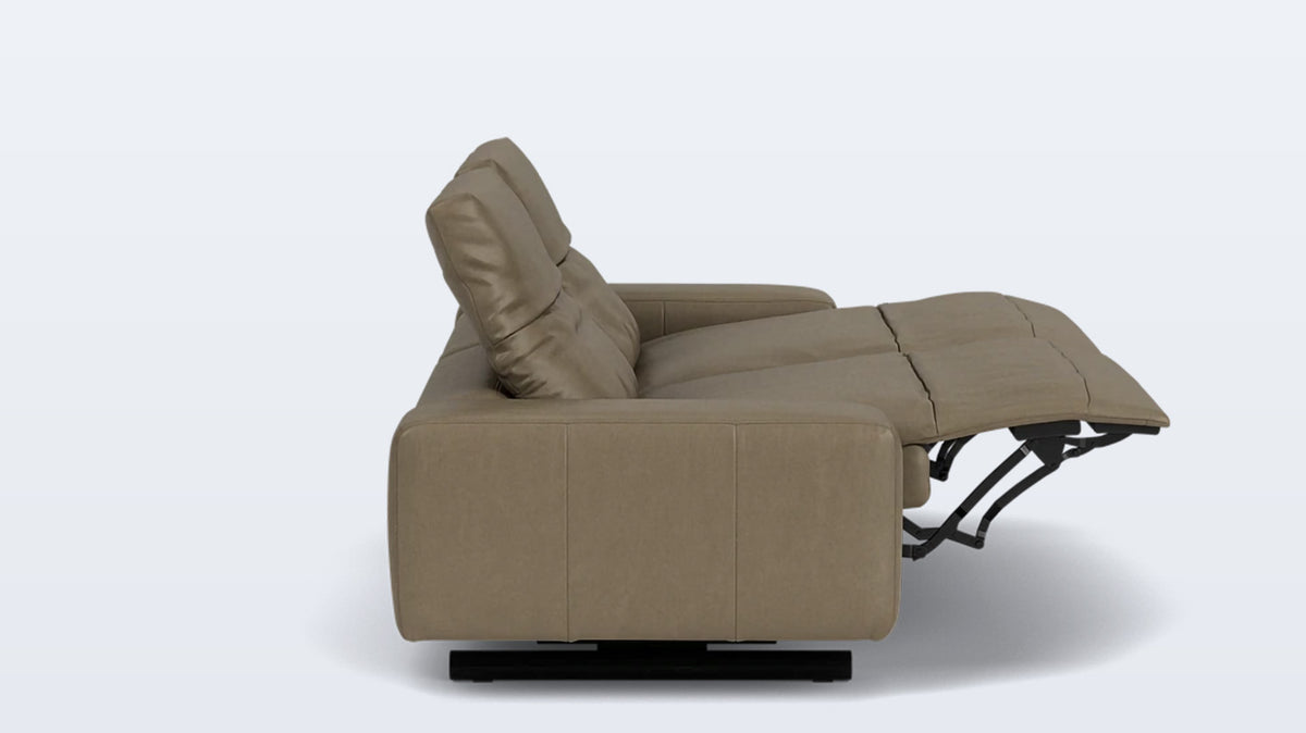 era 92&quot; reclining sofa - leather