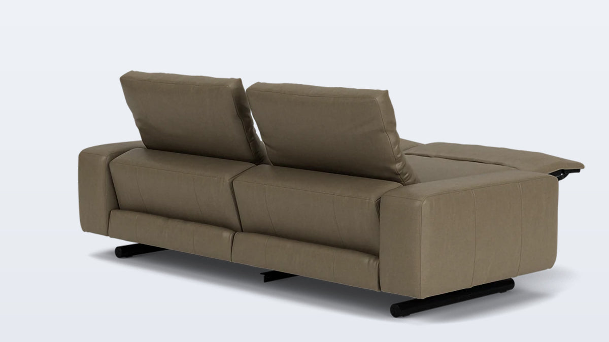 era 92&quot; reclining sofa - leather