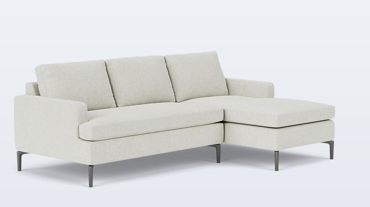 eve classic 2-piece sectional - fabric