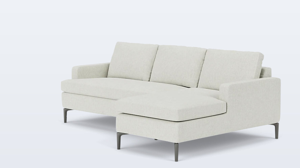 eve classic 2-piece sectional - fabric