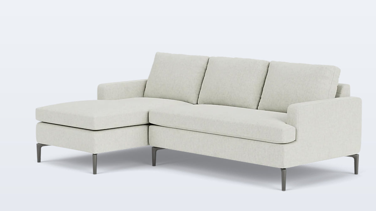 eve classic 2-piece sectional - fabric