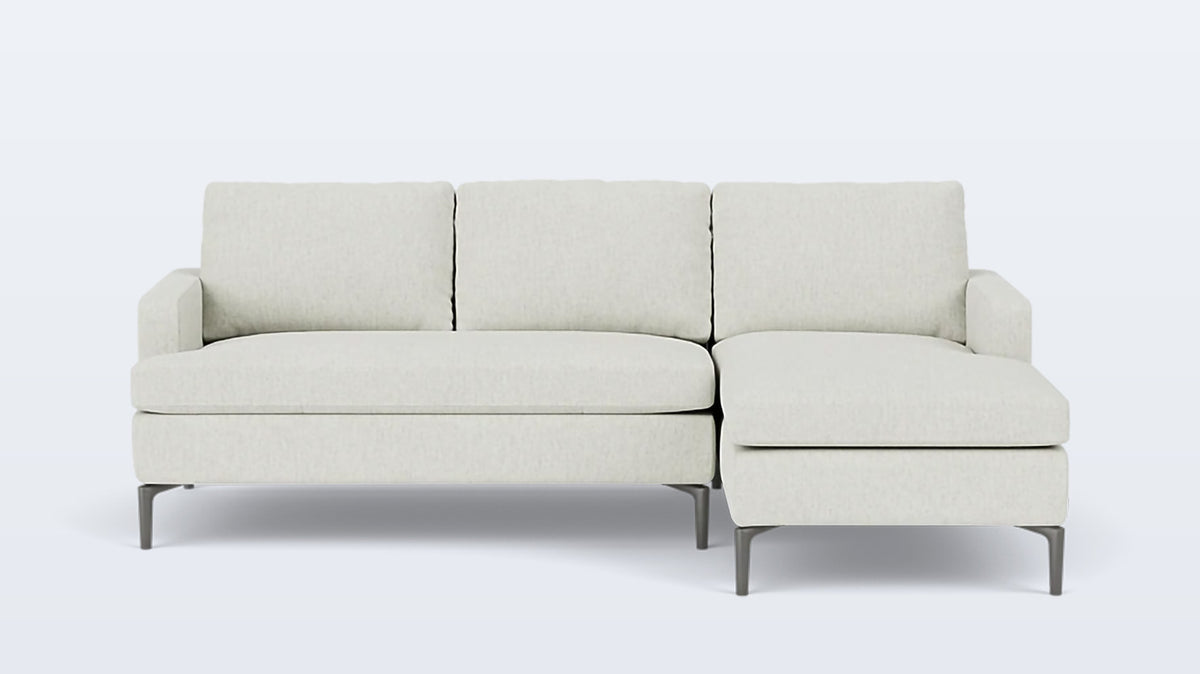 eve classic 2-piece sectional - fabric