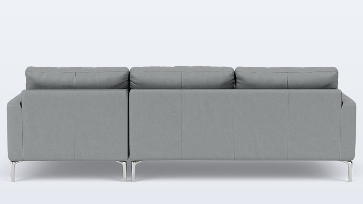 eve grand 2-piece sectional - leather