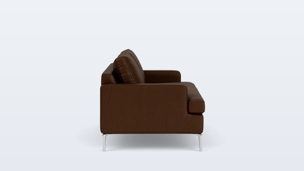 eve classic loveseat - leather