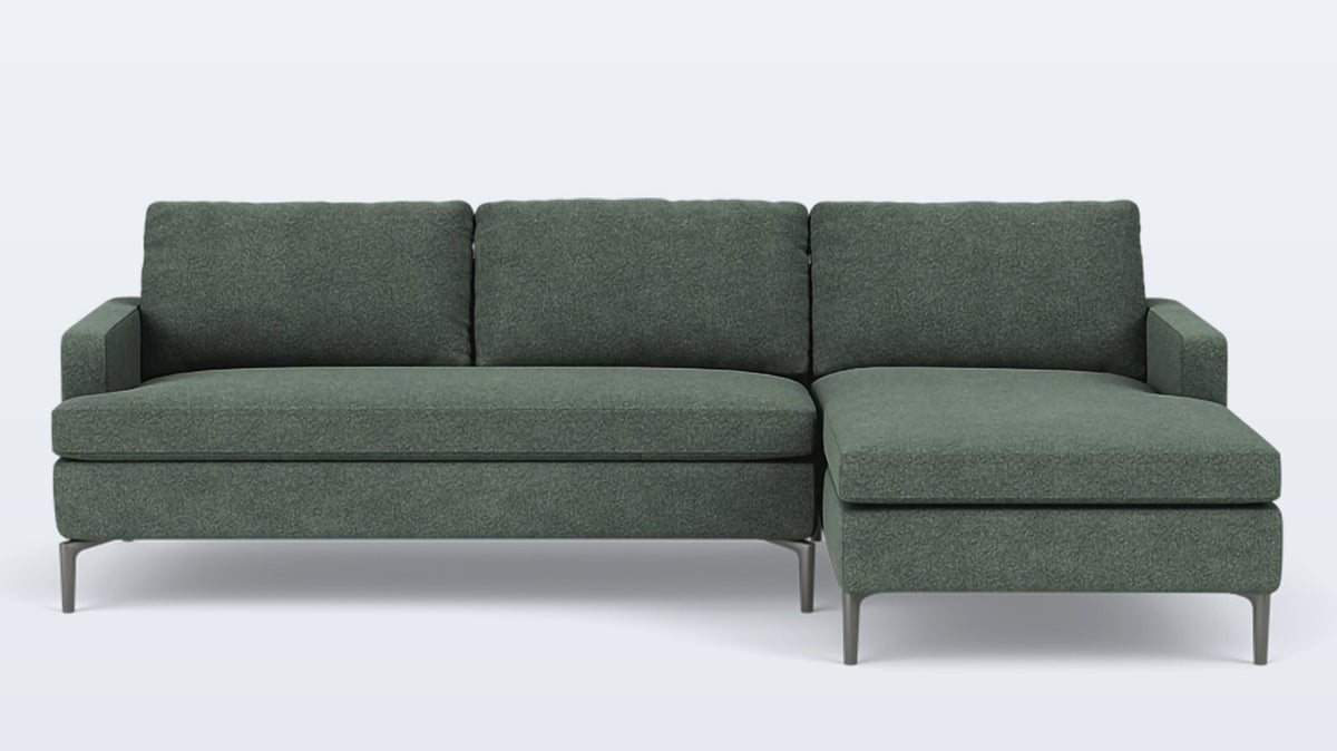 eve grand 2-piece sectional - fabric