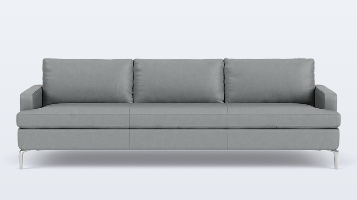 eve grand 99&quot; sofa - leather