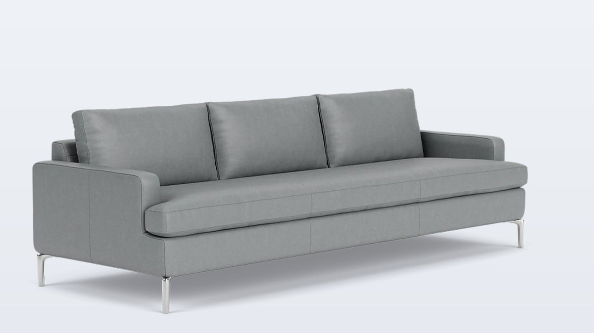 eve grand 99&quot; sofa - leather