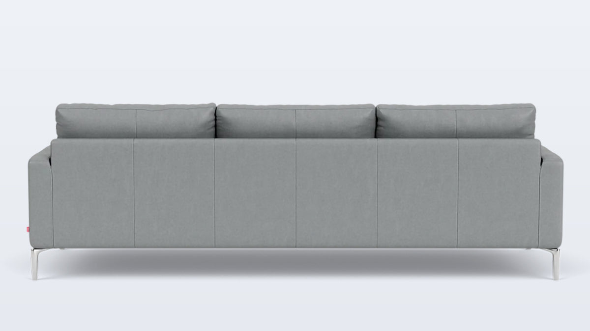 eve grand 99&quot; sofa - leather