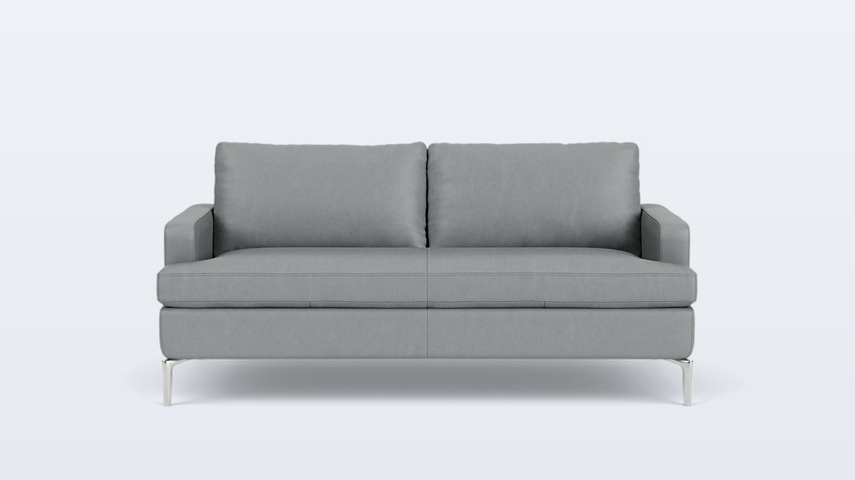 eve grand loveseat - leather