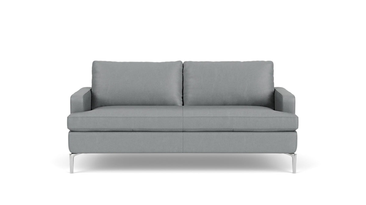 eve grand loveseat - leather