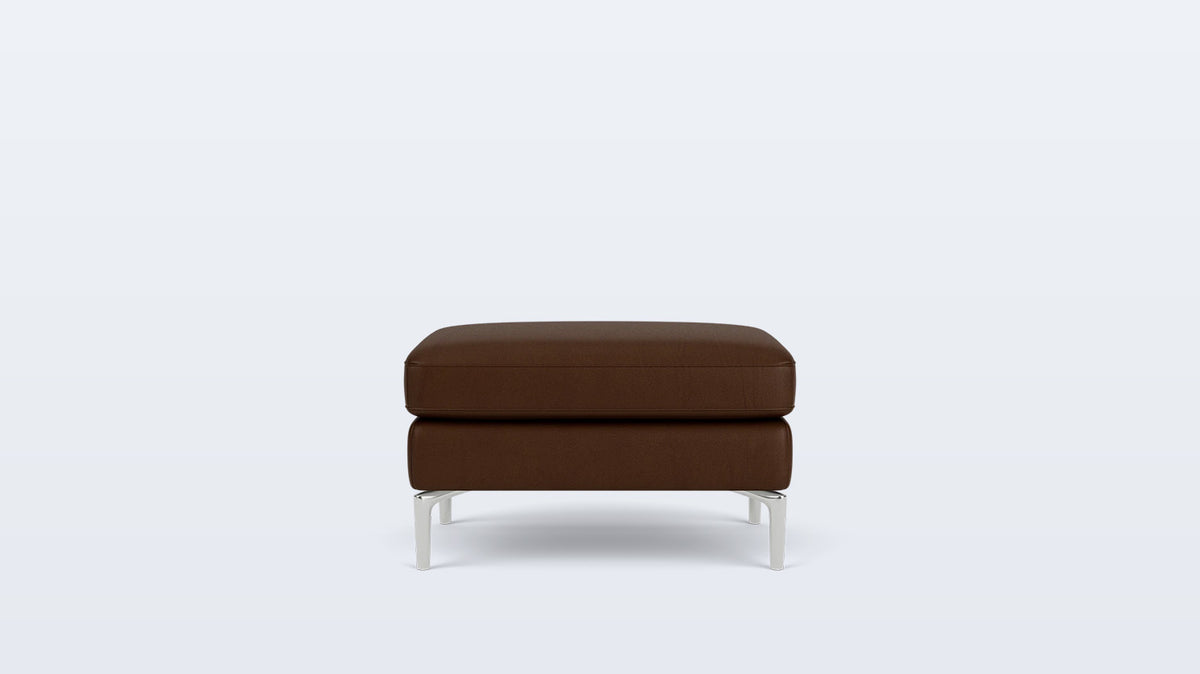 eve classic ottoman - leather